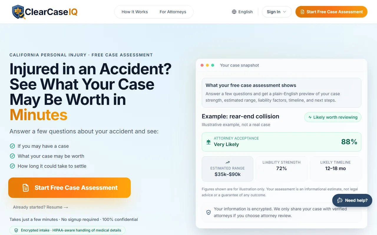 Screenshot of ClearCaseIQ