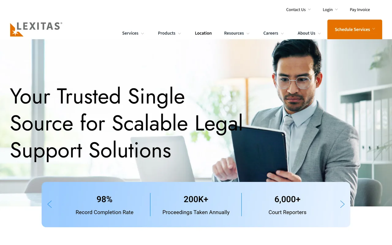 Screenshot of Lexitas